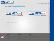 Tablet Screenshot of biomedima.org